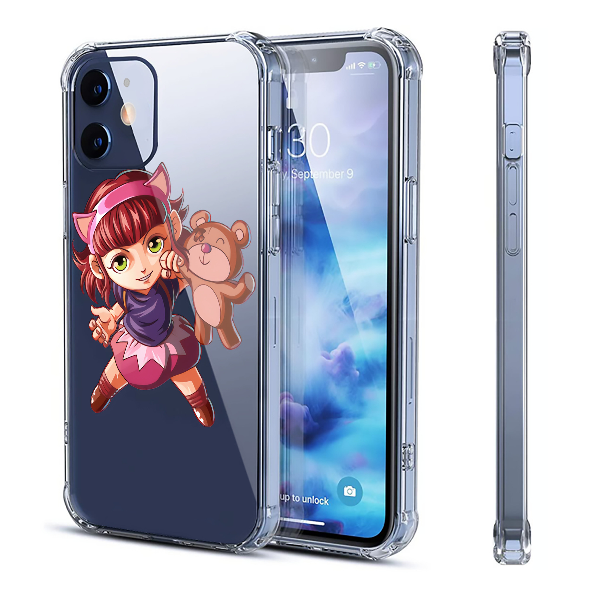 （画像用） リーグ・オブ・レジェンド League of Legends LOL 【iPhone 12シリーズ対応】透明スマホケース（クリアソフトケース）
